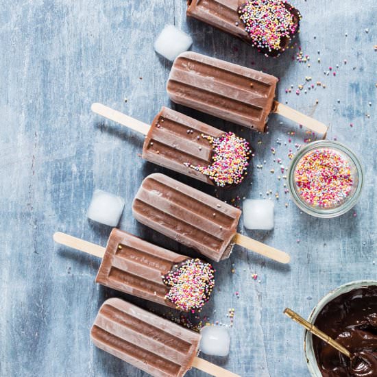 Chocolate Cauliflower Popsicles - Recipe photo by recipesfromapantry