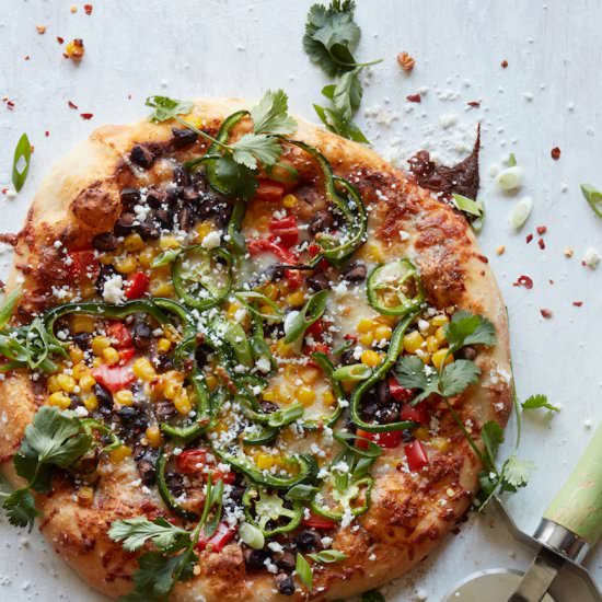 Southwestern Taco Pizza - Recipe photo by gdalkin