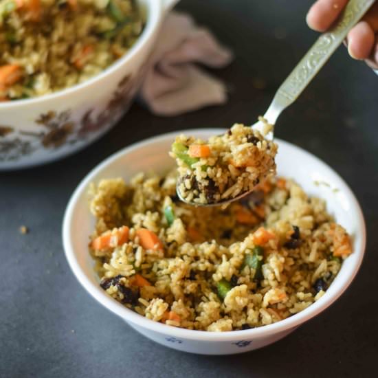 8 Ingredient Chorizo Rice - Recipe photo by Shamlyn Fernandes