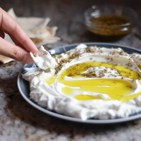 Homemade Labneh - Recipe photo by SimplyLebanese