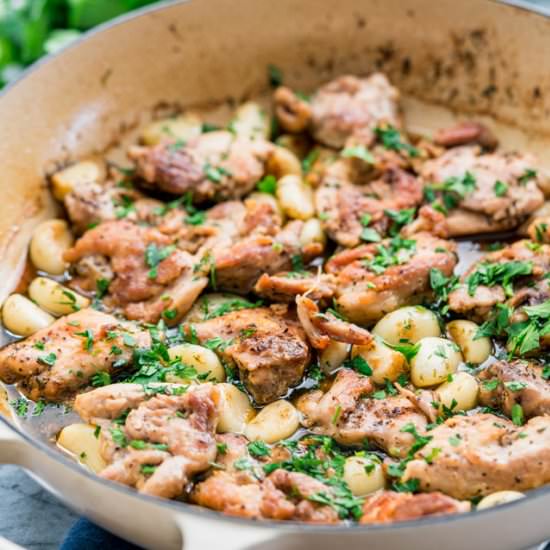 Chicken With 40 Cloves of Garlic - Recipe photo by jocooks