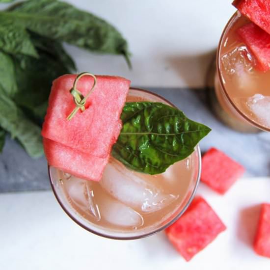 Watermelon Prosecco Cocktail - Recipe photo by sumptuousliving