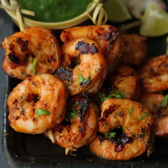 Tandoori Prawns - Recipe photo by Funfoodandfrolic