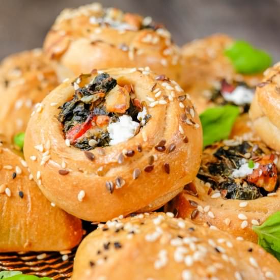 Fatayer (Swiss Chard Pies) - Recipe photo by thedeliciouscrescent