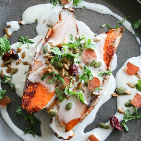 Charred Sweet Potato - Recipe photo by culinarytribune
