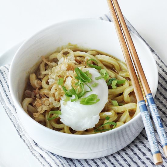 Japanese Curry Udon Noodles - Recipe photo by Couple Eats Food