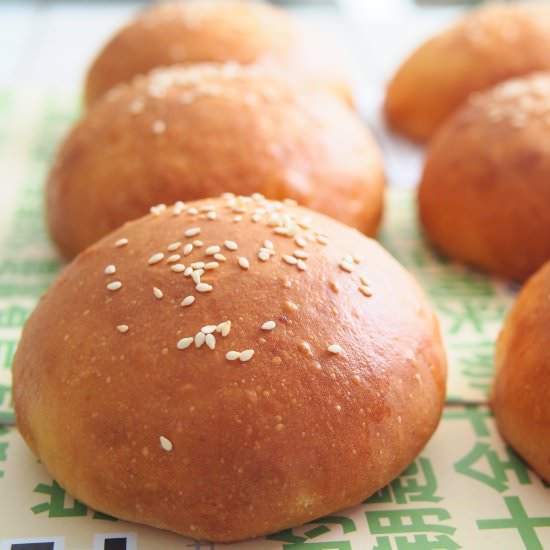 Potato Burger Bun - Recipe photo by Bake With Paws