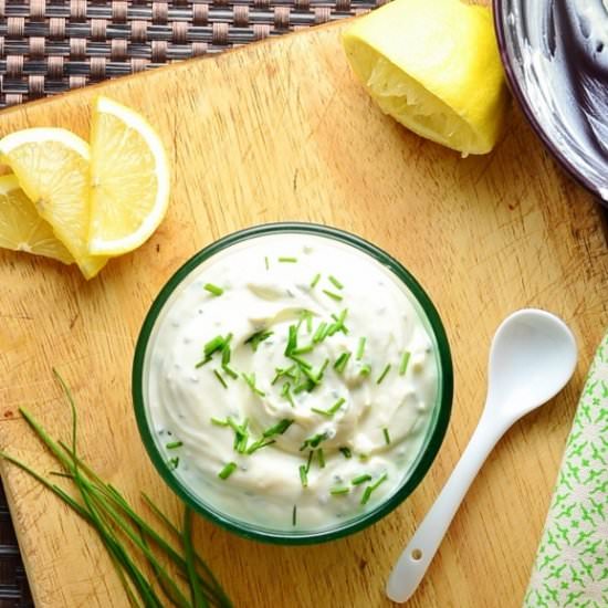 Low Fat Ranch Dipping Sauce - Recipe photo by everydayhealthyrecipes