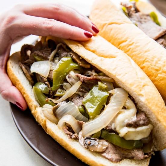 Sheet Pan Philly Cheesesteak - Recipe photo by ezpzmealz