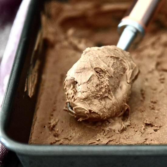 Paleo Chocolate Ice Cream - Recipe photo by Pure and Simple Nourishment