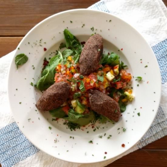 Israeli Black Bean Fritters - Recipe photo by hagoesch