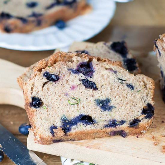 Blueberry Zucchini Quick Bread - Recipe photo by MamaGourmand