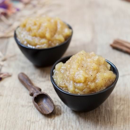 Single-Serving Applesauce - Recipe photo by electricbluefood