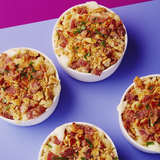 Mac and Cheese Bacon Cups - Recipe photo by BiteMeMore