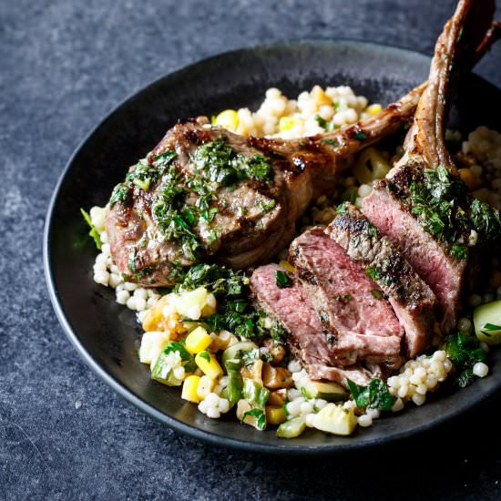 Grilled Lamb Chops - Recipe photo by sharedappetite