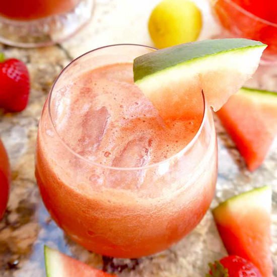Cucumber Watermelon Juice - Recipe photo by perchancetocook.com