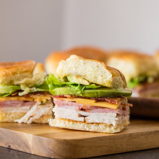 Ultimate Club Sandwiches for Crowd - Recipe photo by lovelylittlekitchen