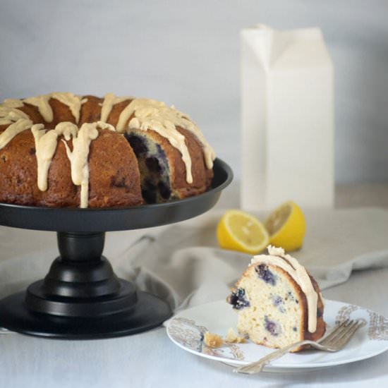 Lemon Blueberry Bundt Cake - Recipe photo by theteatimebaker