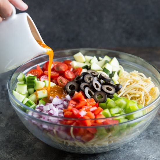 California Pasta Salad - Recipe photo by culinaryhill