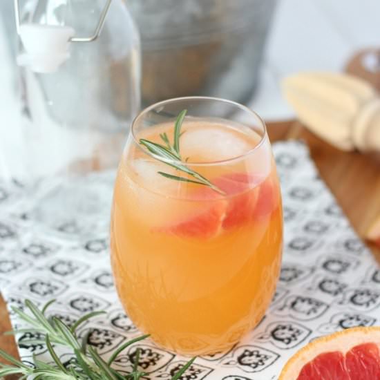 Rosemary Grapefruit Spritzer - Recipe photo by SatoriDesignForLiving