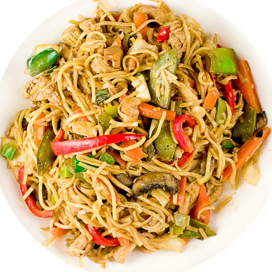 Yakisoba Noodles - Recipe photo by Chefjar