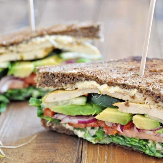 Vegan Smoked Tofu Sandwich - Recipe photo by lettuceeatveggies