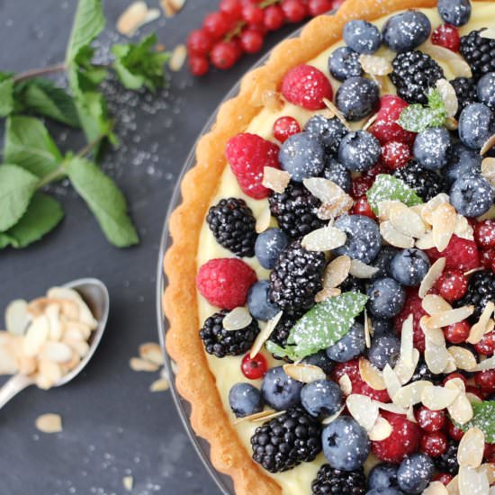 Fresh Berry Cake - Recipe photo by Home_of_Happy