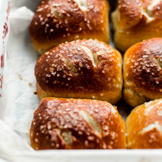 Easy Pretzel Rolls - Recipe photo by sallysbakingaddiction