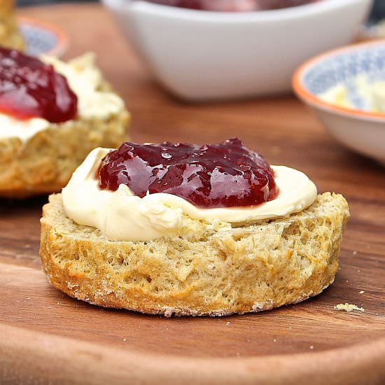 Gluten Free Scones - Recipe photo by glutenfreealchemist