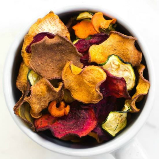 Oil Free Veggie Chips - Recipe photo by thebigmansworld