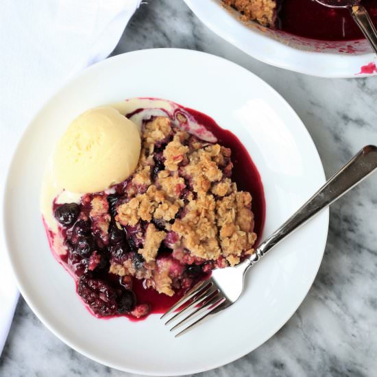 Berry Crisp - Recipe photo by tms1
