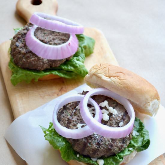 Mediterranean Kafta Burgers - Recipe photo by measuringcupsoptional
