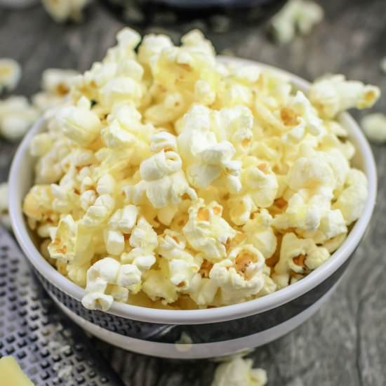 Canadian Cheddar Popcorn - Recipe photo by pepperspennies