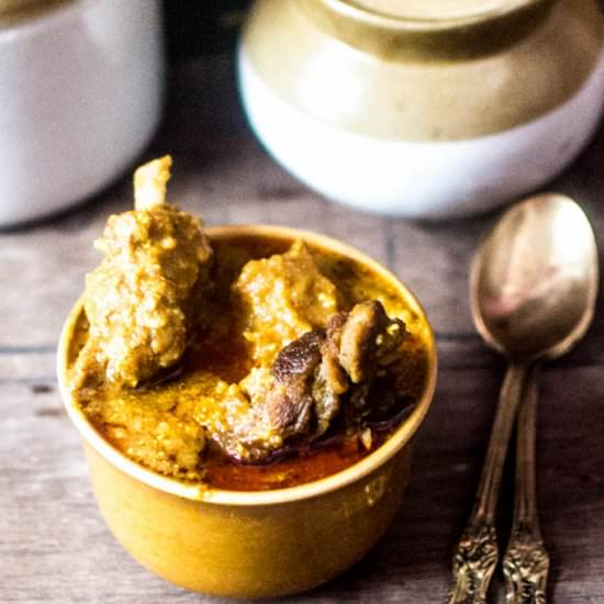 Anglo-Indian Mutton Curry - Recipe photo by Debjanir Rannaghar