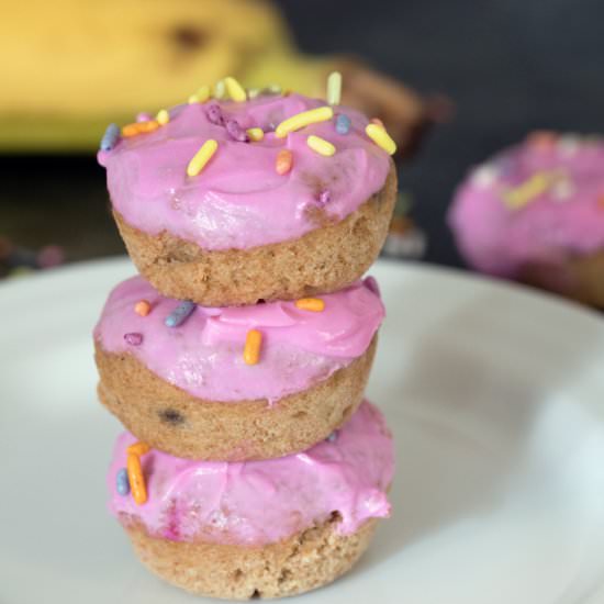 Banana Doughnuts for Dogs - Recipe photo by Wearenotmartha