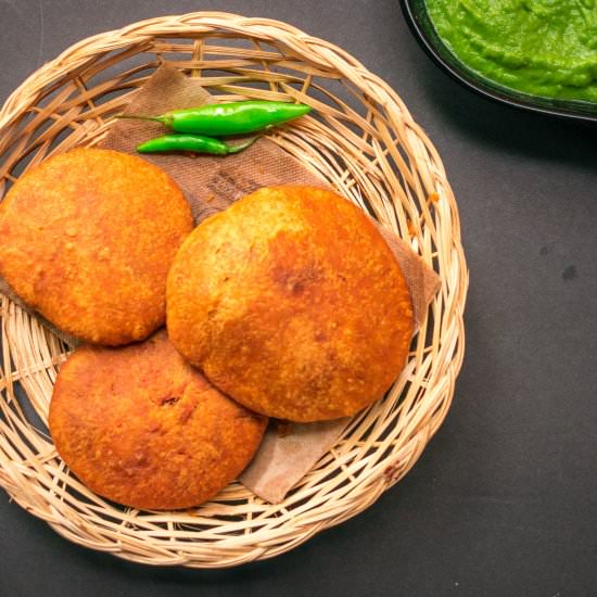 White Whole Grain Khasta Kachori - Recipe photo by dimpieekitchen