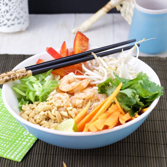 Coco-Lemongrass Shrimp Bowl - Recipe photo by The FoodOlic
