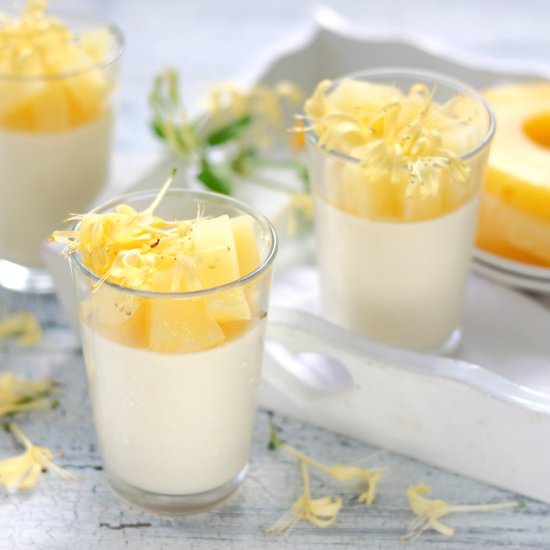 Pineapple Panna Cotta - Recipe photo by Eva Toneva