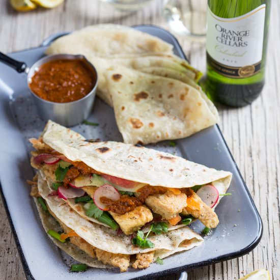 Cape Malay Fish Roti - Recipe photo by Elmarie Berry
