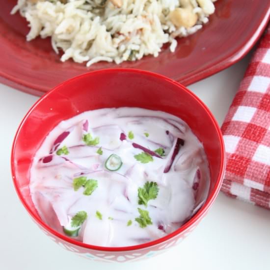 Onion Raita - Recipe photo by sandhiya