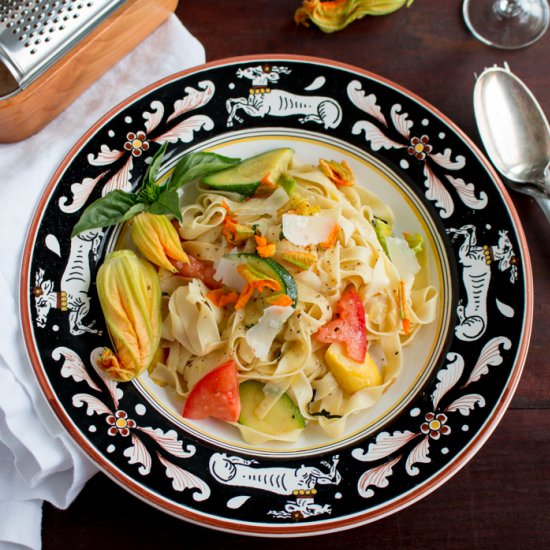 Homemade Tagliatelle Pasta - Recipe photo by Healthy World Cuisine