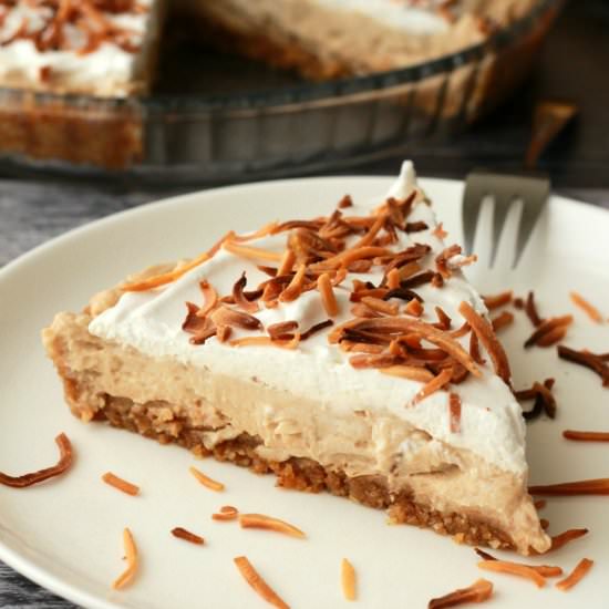 Vegan Coconut Cream Pie - Recipe photo by lovingitvegan