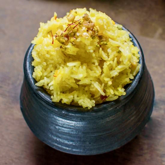Sakhar Bhat /Sweet Rice - Recipe photo by poojanadkarni
