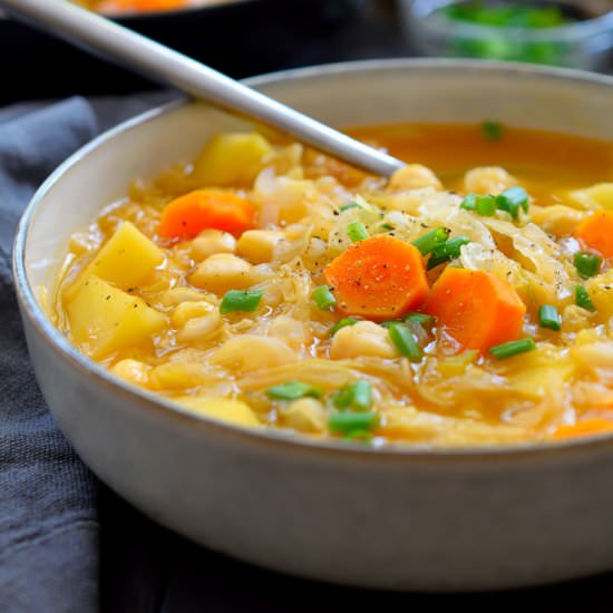 Sauerkraut Soup - Recipe photo by CilantroandCitronella
