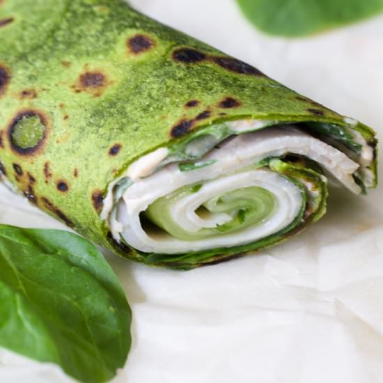 Gluten Free Spinach Turkey Roll Ups - Recipe photo by nurturemygut