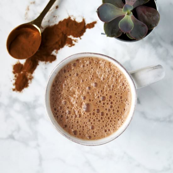 Chocolate Reishi Latte - Recipe photo by spinach4breakfast