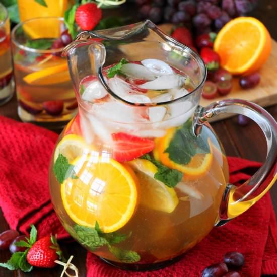 Virgin White Sangria - Recipe photo by thekitchenismyplayground