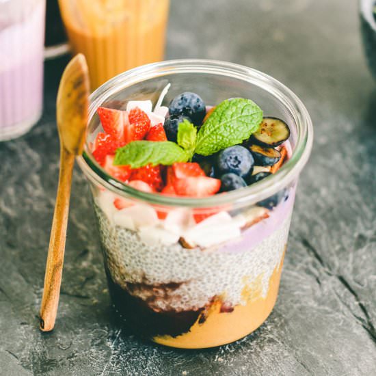 COCONUT CHIA SEED PUDDING - Recipe photo by thewhitechestnut