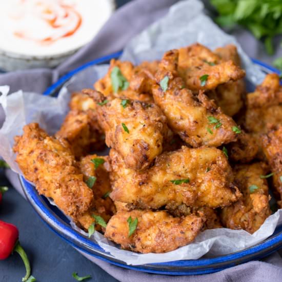 Crispy Chicken Tenders - Recipe photo by KitchenSanctuary