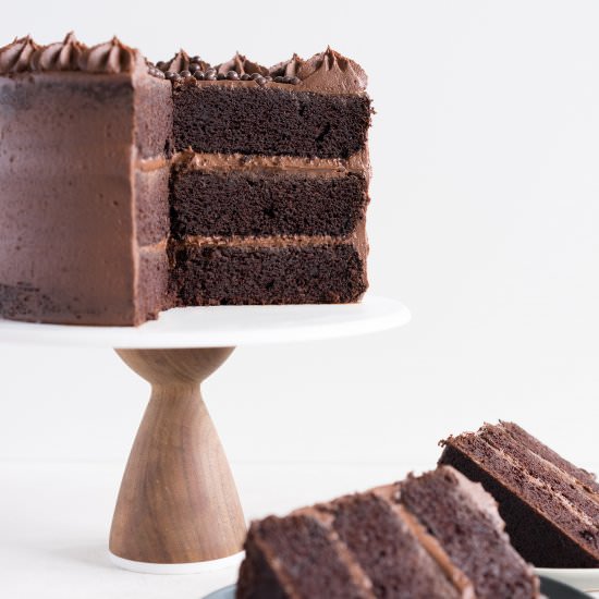 One Bowl Devils food Layer Cake - Recipe photo by cloudykitchen